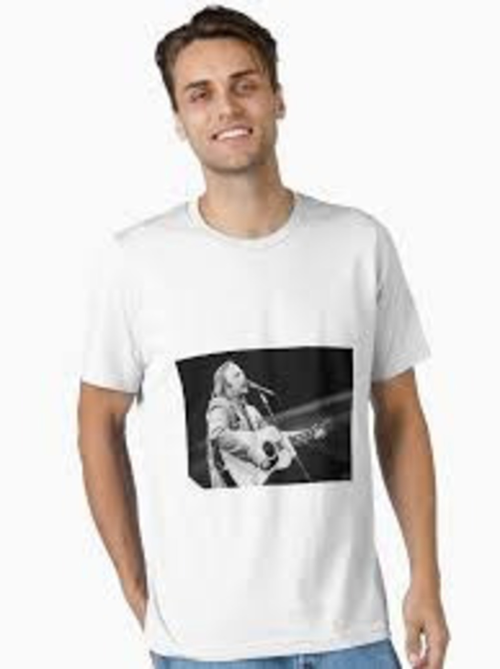 Stephen Stills - BW Photograph T-Shirt